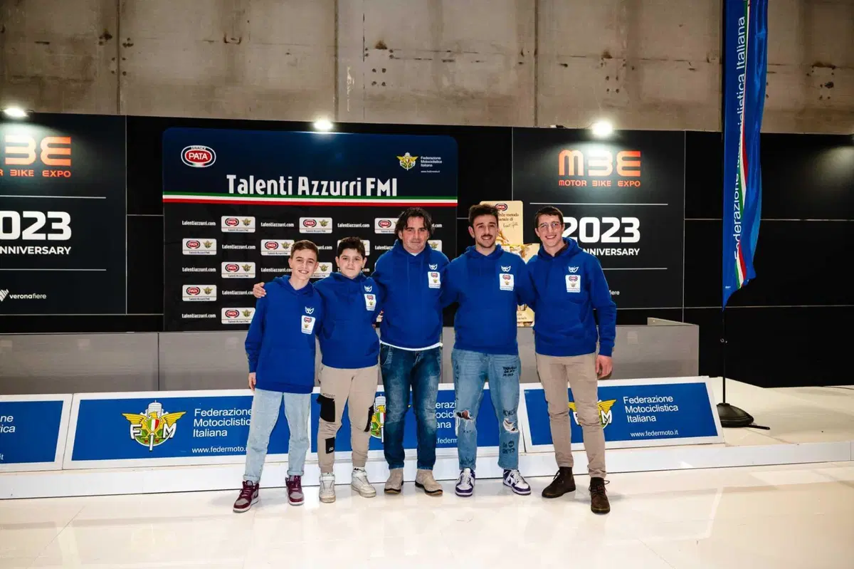 Il futuro del motociclismo italiano passa dalla FMI: presentati a Verona i Pata Talenti Azzurri 2023 (6)