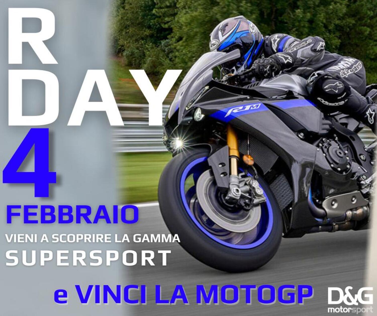 Supersport Day ieri e oggi: il 4 febbraio da D&G Motorsport Yamaha