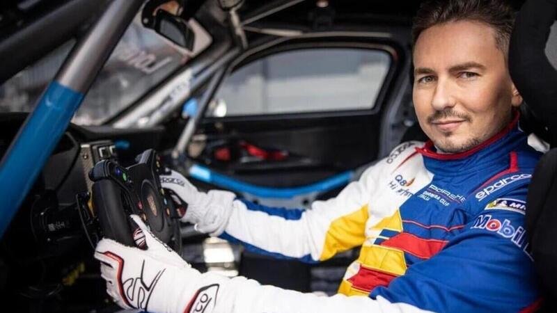 Jorge Lorenzo vuole provare a vincere con la Porsche