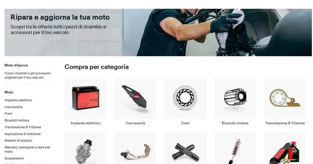 Benzina alle stelle? La moto in ordine aiuta a limitare i consumi: con eBay &egrave; pi&ugrave; facile