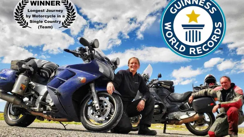 C'&egrave; un nuovo record per la distanza percorsa in uno stesso paese: &egrave; di Wendy Crockett e Ian McPhee
