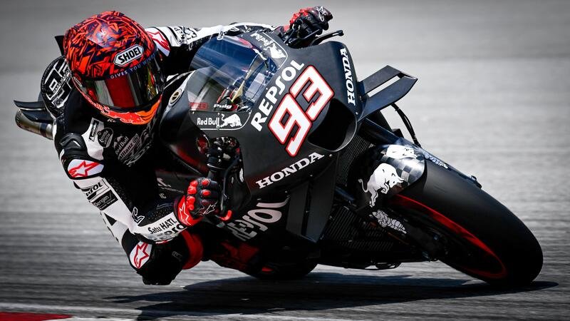 MotoGP 2023. Dopo il primo giorno di test Marc Marquez &egrave; molto pi&ugrave; contento della sua forma fisica che della moto