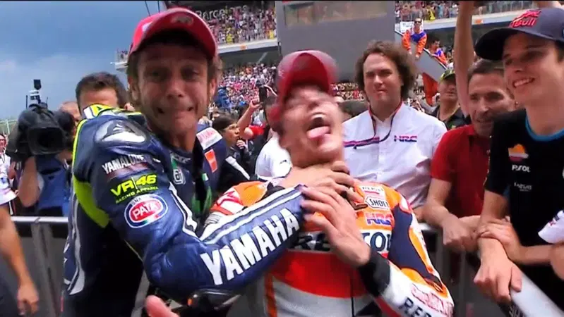 MotoGP 2023. &ldquo;Il rapporto con Valentino Rossi &egrave; cambiato dopo che ho battuto il record della pista al ranch"