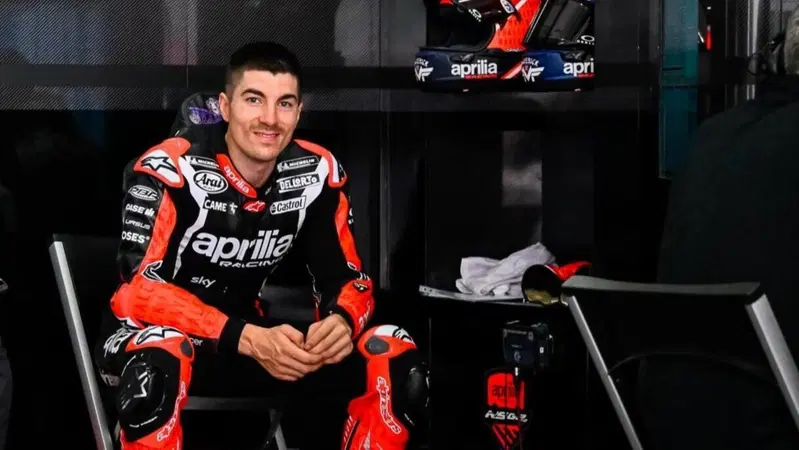 MotoGP 2023. Maverick Vinales: "L'Aprilia 2023 &egrave; pi&ugrave; adatta al mio stile di guida"