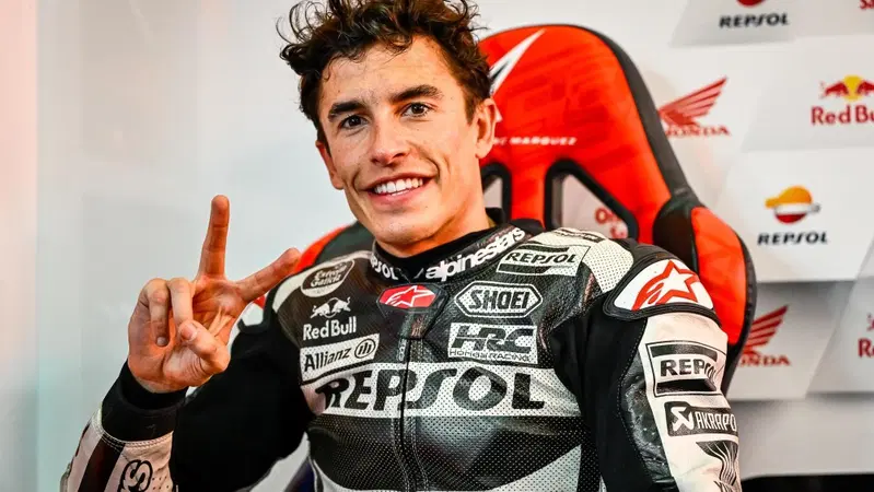 MotoGP 2023. Marc Marquez quasi-collaudatore: "Kawauchi vuole provare tutto, ho guidato la moto anche senza ali"