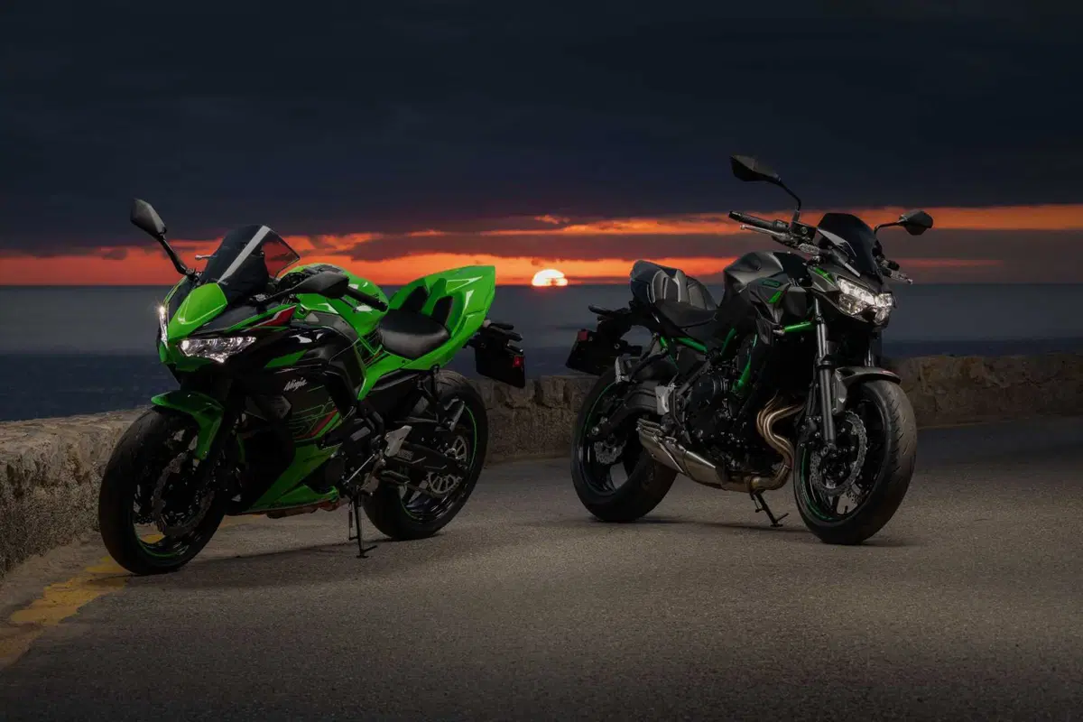 Nuda o carenata? Doppio test Kawasaki Z650 e Ninja 650 2023 [VIDEO]