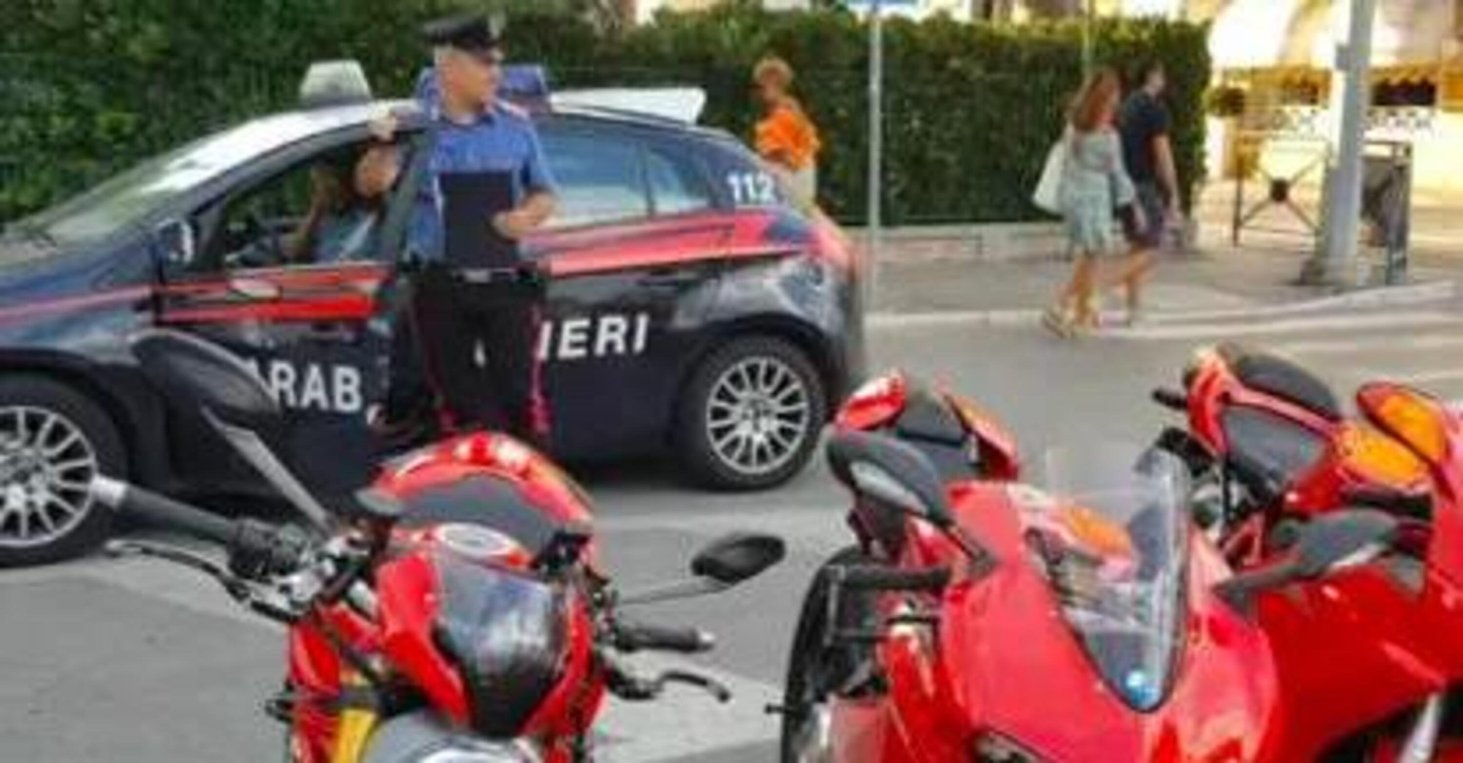 Sette ladri di moto a processo: facevano razzia lungo la Riviera Romagnola