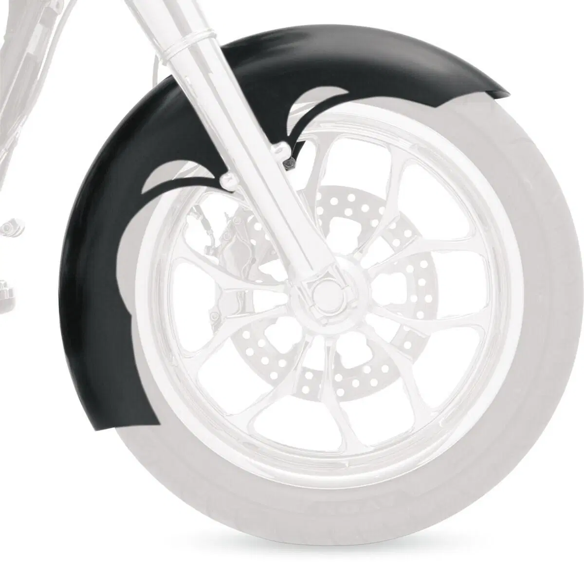 Parafango anteriore Klock Hugger Tude Largo mm 150 Klock Werks