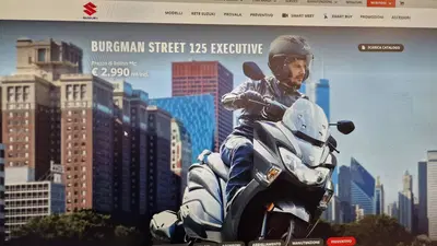 Suzuki Burgman Street 125 Executive (2023 - 26) nuova