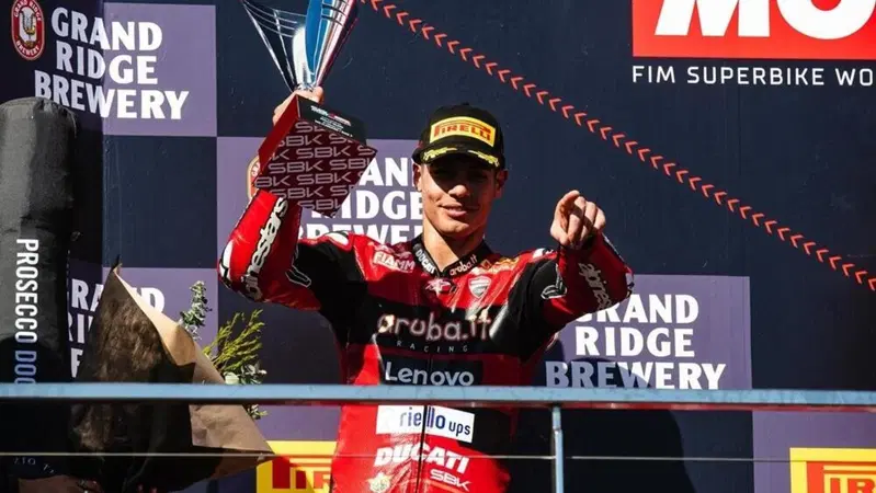 SBK 2023. GP d'Australia. Michael Ruben Rinaldi: "La Ducati &egrave; la moto migliore, ma nessuno pu&ograve; farcene una colpa&rdquo;