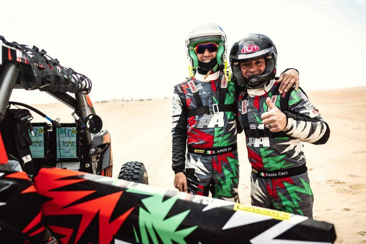 ADDC23. Tappa 1. Quintanilla, Honda, e Al-Attiyah, Toyota, Bis (7)