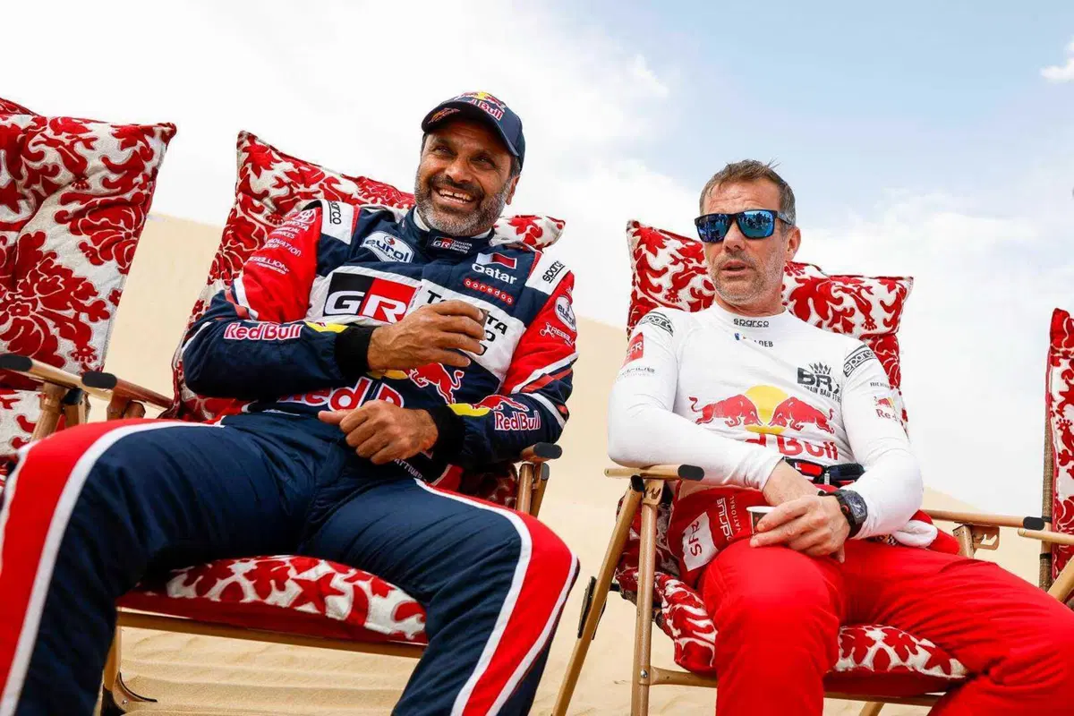 ADDC23. Tappa 1. Quintanilla, Honda, e Al-Attiyah, Toyota, Bis (18)