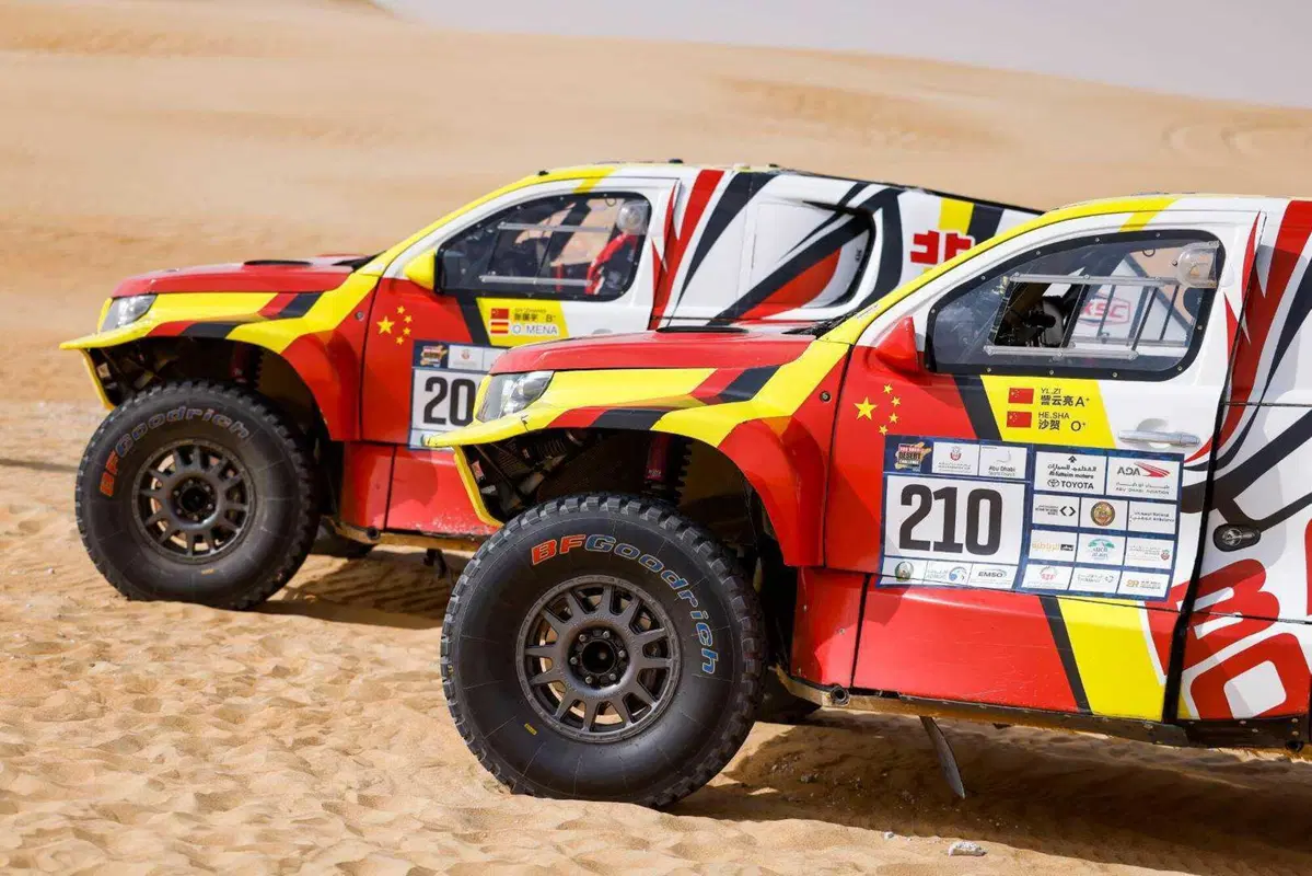 ADDC23. Tappa 1. Quintanilla, Honda, e Al-Attiyah, Toyota, Bis (19)