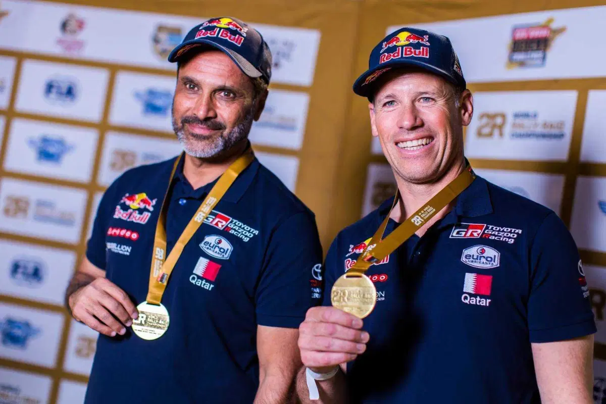 ADDC23. Tappa 1. Quintanilla, Honda, e Al-Attiyah, Toyota, Bis (21)