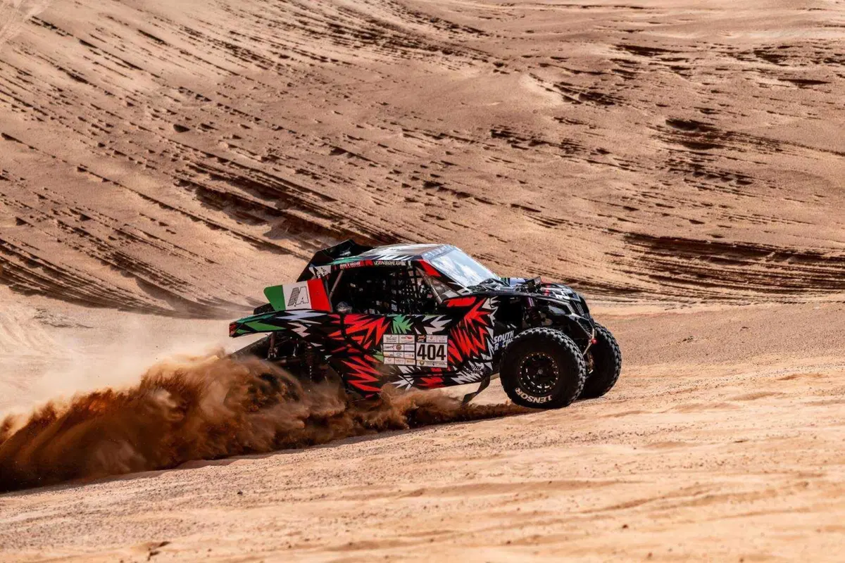 ADDC23. Tappa 2. Van Beveren al Comando, Al Attiyah in Poltrona (12)