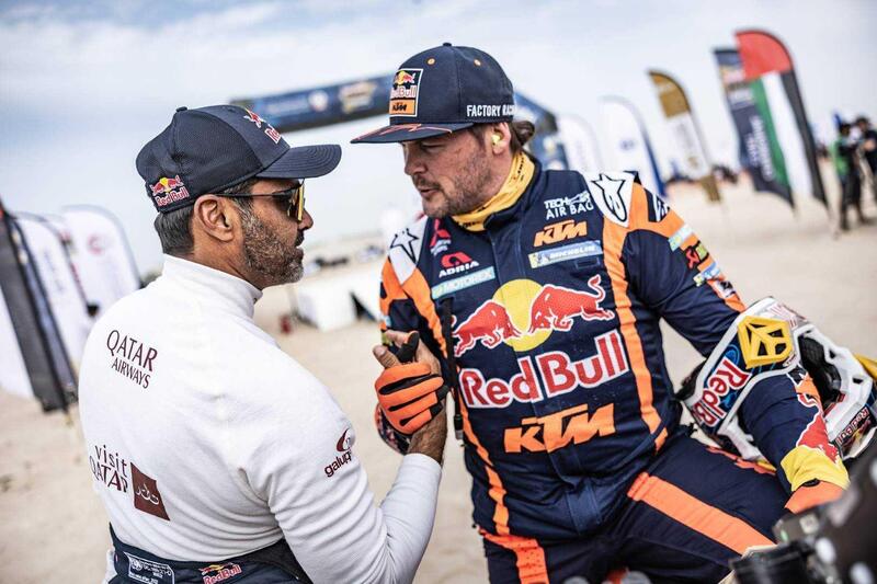 ADDC23. Tappa 3. Vittoria Price, KTM, colpo di Scena Al Attiyah: &egrave; Out