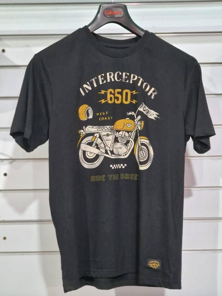 T-shirt Originale Honda Moto Forcellone (S-XXL) Blu Scuro - Foto 13