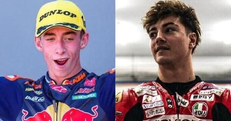 MotoGP 2023. Pedro Acosta e Izan Guevara, prove tecniche di nuovi campioni: le loro parole, i loro obiettivi