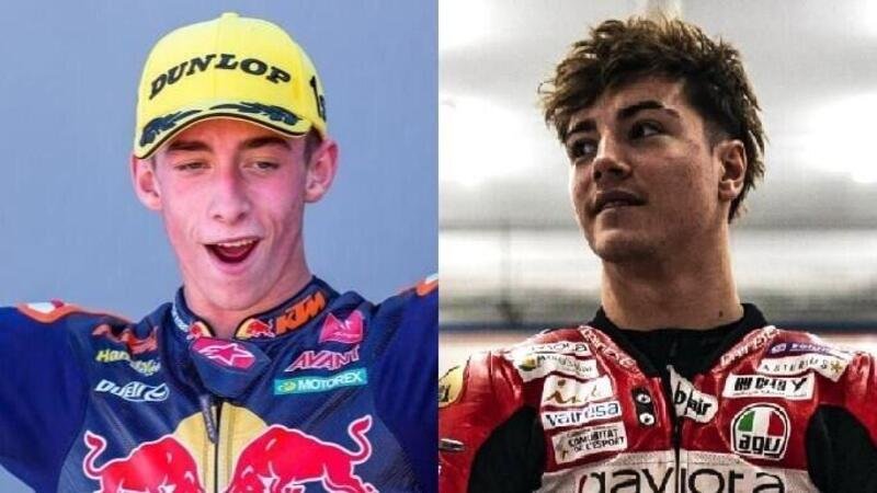 MotoGP 2023. Pedro Acosta e Izan Guevara, prove tecniche di nuovi campioni: le loro parole, i loro obiettivi