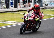 SBK 2023. GP di Indonesia. Alvaro Bautista: Ho toccato la leva del cambio e sono caduto