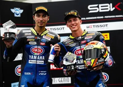 SBK 2023. GP di Indonesia. Toprak Razgatlioglu in Superpole a Mandalika