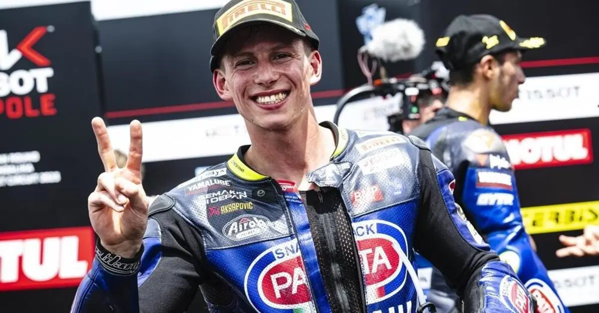 SBK 2023. GP di Indonesia. Andrea Locatelli dopo il podio in Gara 1: "Domani cercher&ograve; di stare con Toprak Razgatlioglu"