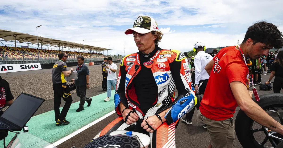 SBK 2023. GP di Indonesia. Axel Bassani: "Michael Ruben Rinaldi ha fatto una cosa che &egrave; meglio non fare alla prima curva"