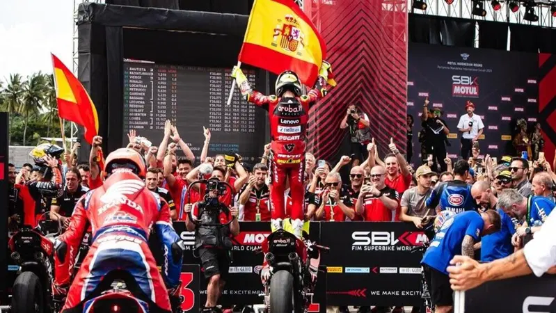 SBK 2023. GP di Indonesia. Alvaro Bautista: "Al momento non guardo la classifica"