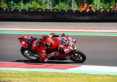 SBK 2023. GP di Indonesia. Michael Ruben Rinaldi dopo la bandiera rossa: La gomma davanti è crollata