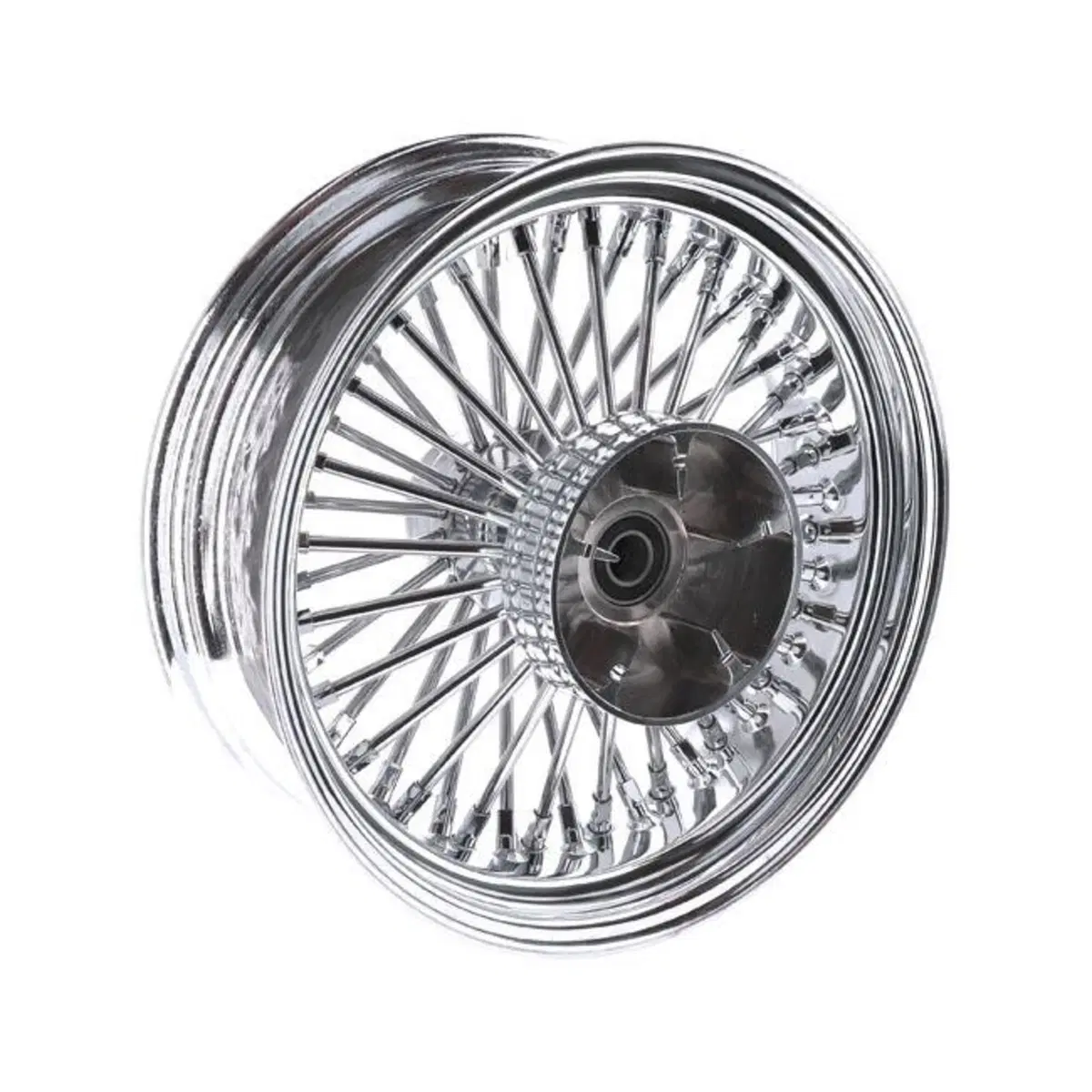 Ruota posteriore cromata Big Spoke 48 raggi 16”x 5 