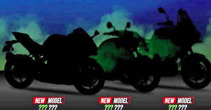 Tre nuove Kawasaki in arrivo, le riconoscete?