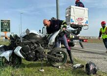 San Nicolò. Motociclista perde la vita dopo aver sbattuto contro un palo