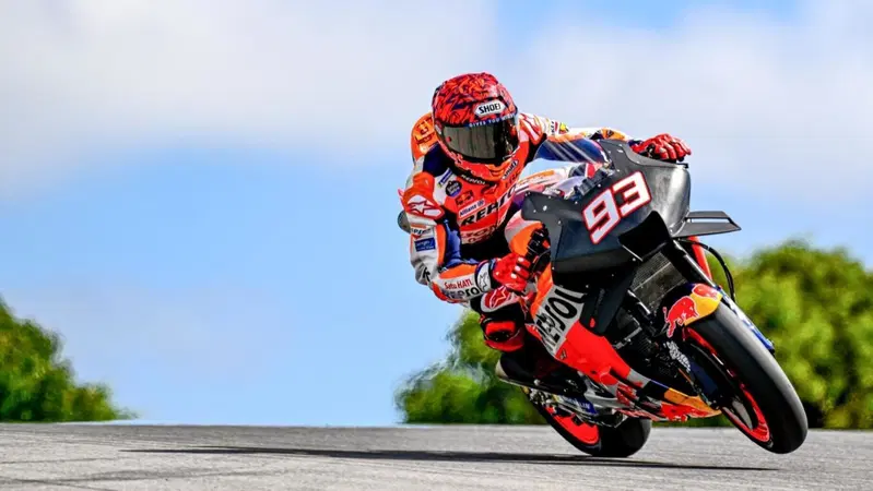 MotoGP 2023. Test di Portimao, giorno 1. Marc Marquez: "Abbiamo fatto le scelte"