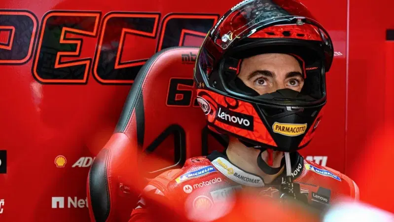 MotoGP 2023. Test di Portimao, giorno 1 Pecco Bagnaia primo e felice: "Abbiamo fatto un ottimo lavoro"