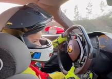 Sofuoglu senza paura: fa guidare al figlio di 3 anni la sua Ferrari da 1000 cavalli [VIDEO]