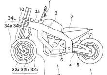 Ecco come funzionerà la prima Kawasaki a tre ruote
