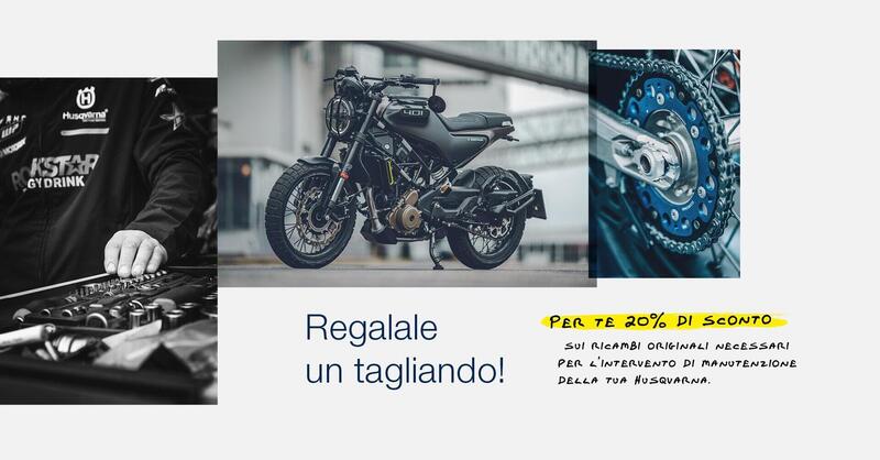 Husqvarna sconta i ricambi del 20% con la promozione &quot;Regalale un tagliando&quot;