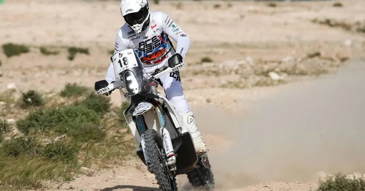 FIM Baja World Cup. Qatar, Paolo Lucci si Ritira