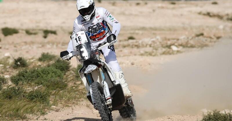 FIM Baja World Cup. Qatar, Paolo Lucci si Ritira