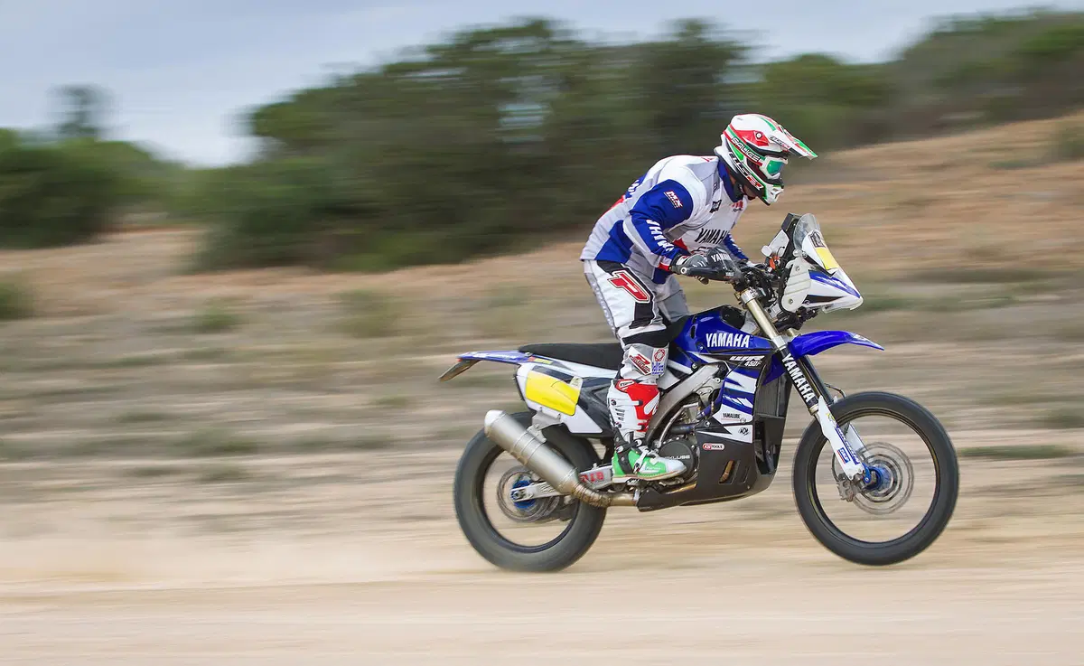Dakar 2015. Botturi pronto per la sfida con la Yamaha WR450F Rally (3)