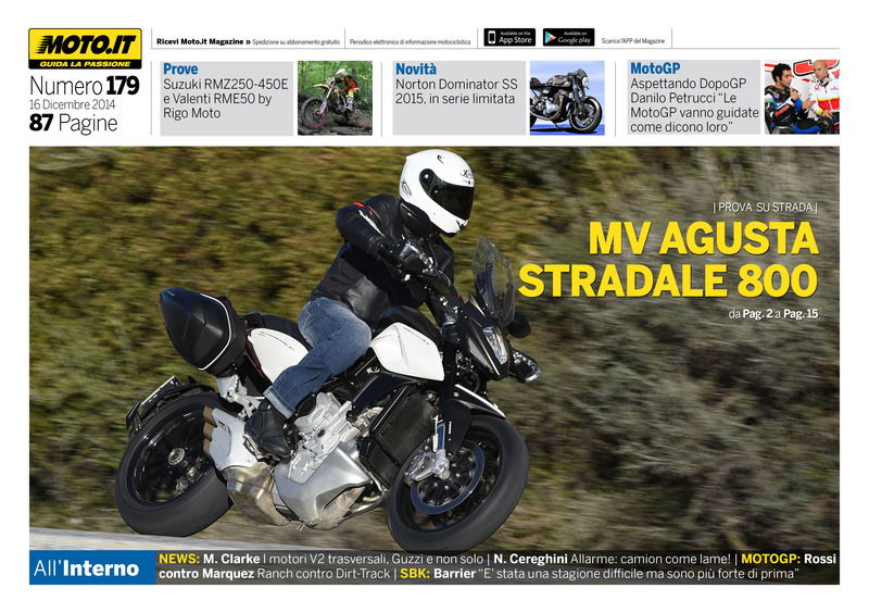 Magazine n&deg;179, scarica e leggi il meglio di Moto.it 