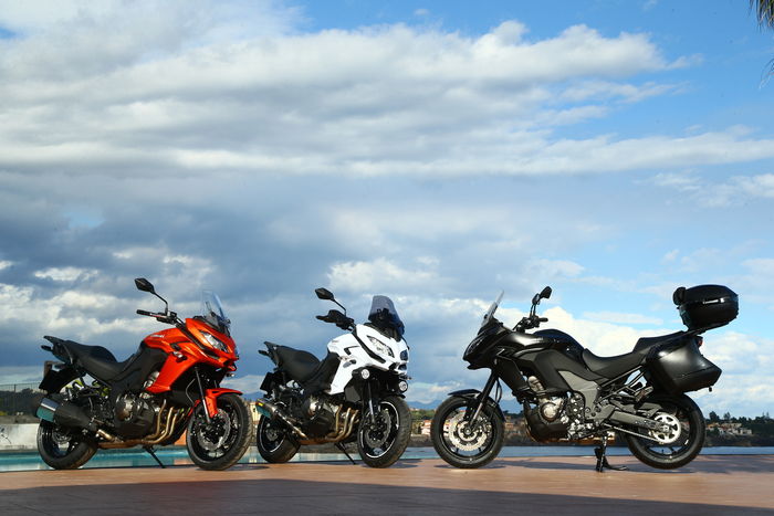 Le tre colorazioni di Versys 1000 2015