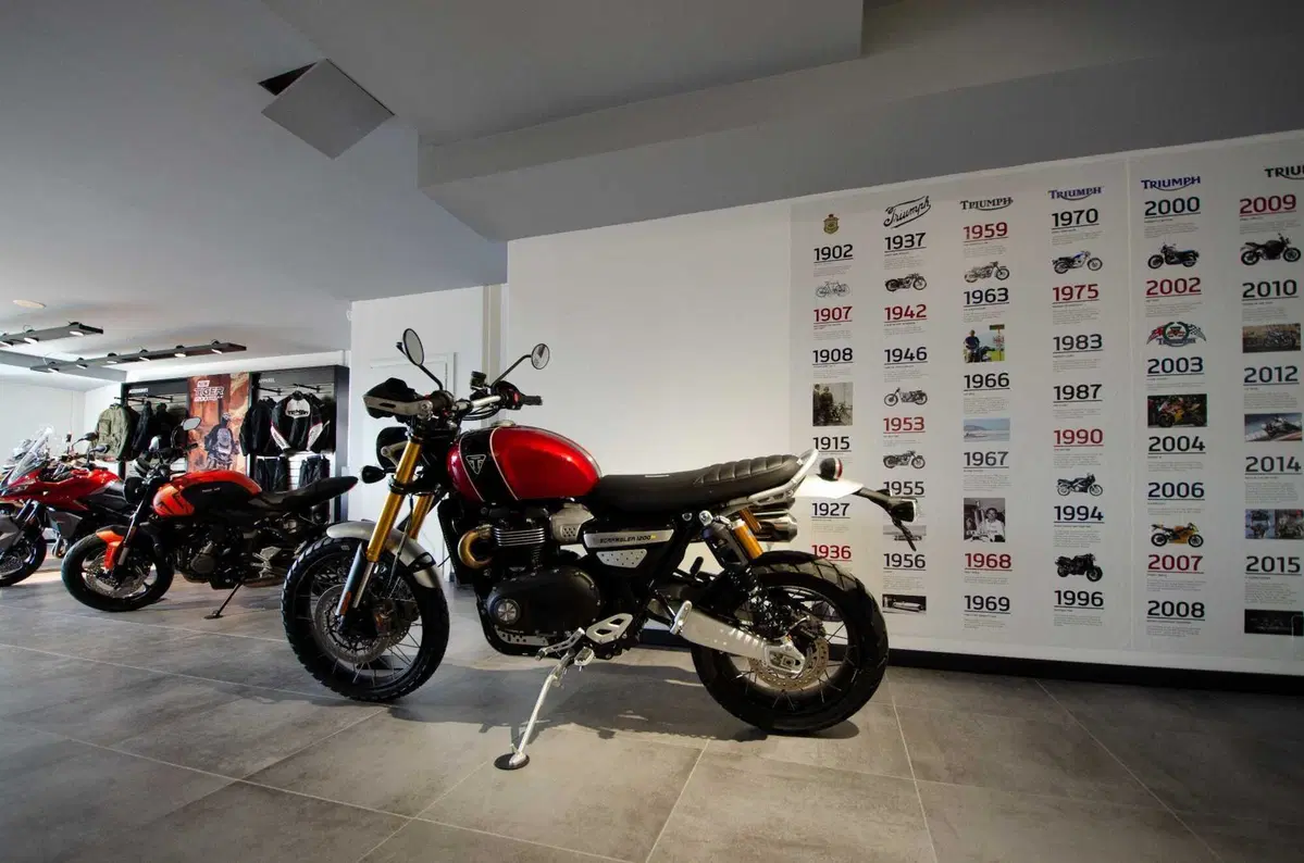 Nuova apertura: inaugura Peragnoli Triumph Siena (27)