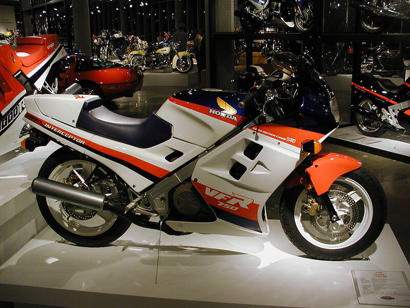 La Honda VFR750F Interceptor per il mercato U.S.A.