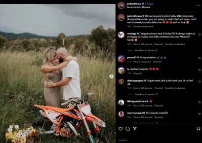 MotoGP 2023. Jack Miller entra nel club dei papà! Quanti piloti babbi in MotoGP?