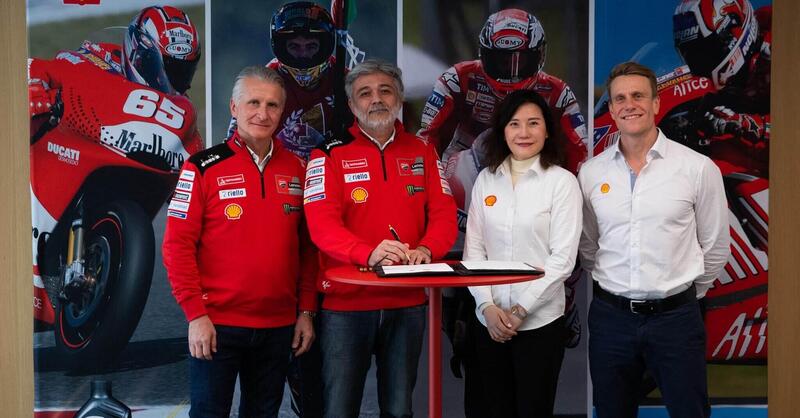 Ducati e Shell estendono la loro partnership fino al 2027