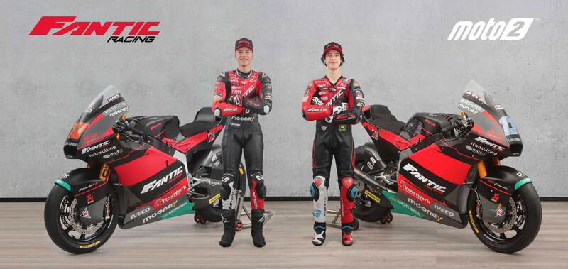 MotoGP 2023. Fantic presenta la prima Moto2 della sua storia