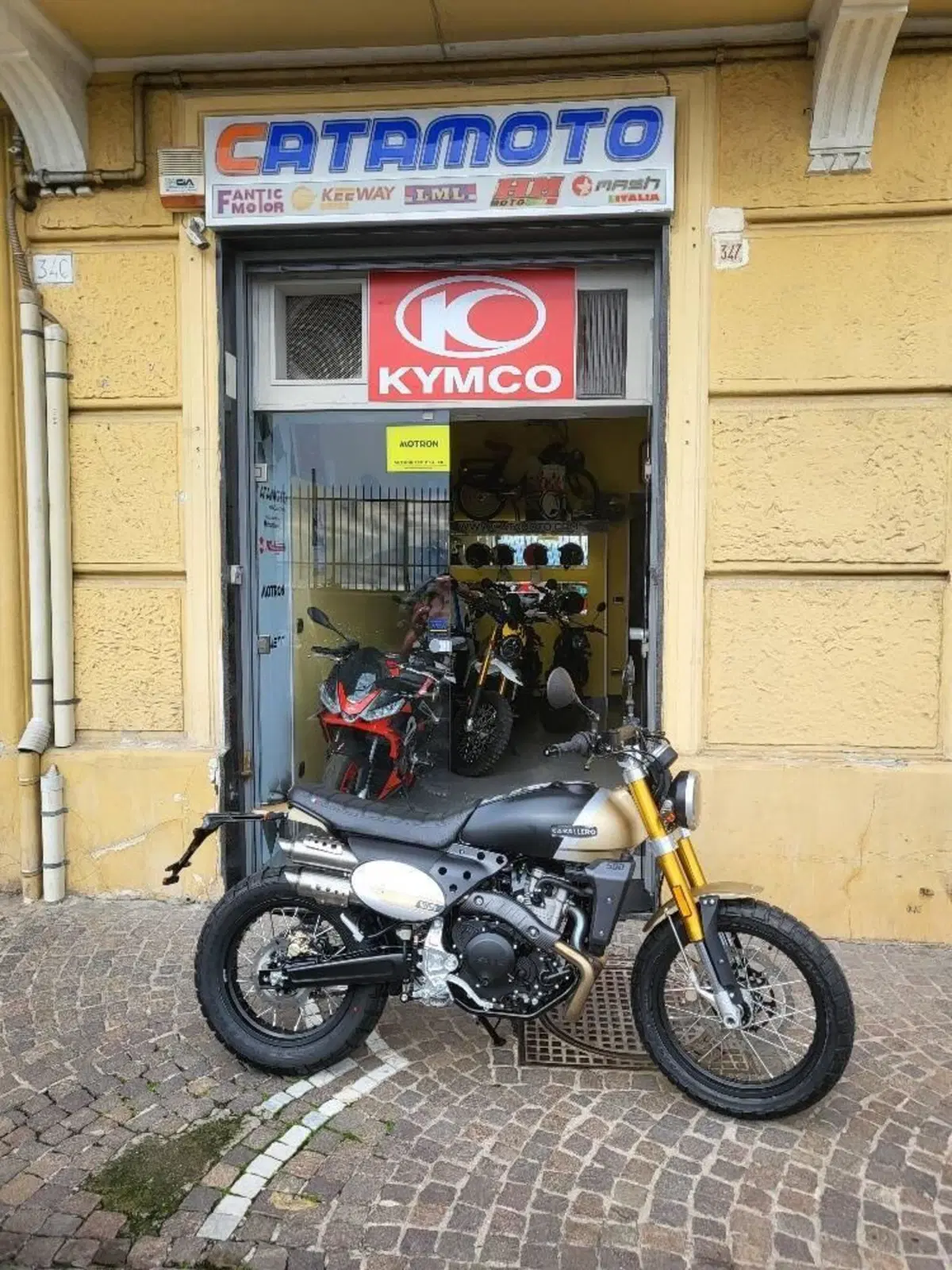 Fantic Motor Caballero 500 Scrambler Deluxe (2021 - 23)