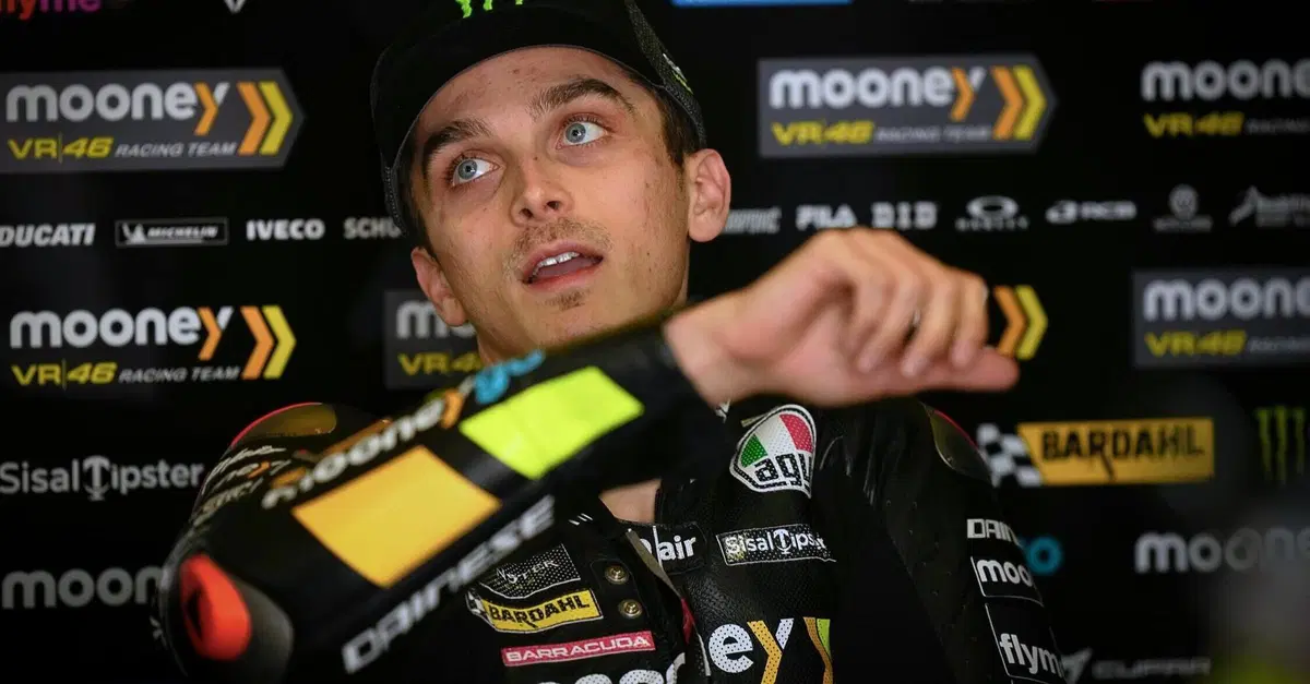 MotoGP 2023. GP del Portogallo. Luca Marini sull'incidente: "Ho guardato la telemetria, ho piegato un grado in pi&ugrave;. Mi dispiace per Enea"
