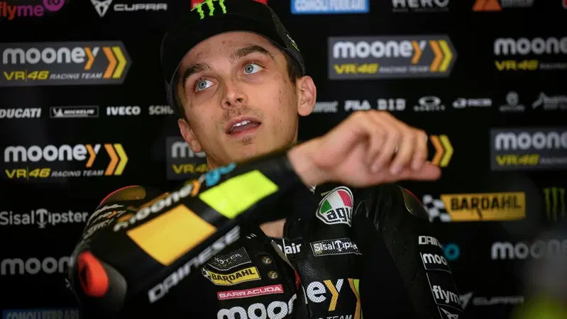 MotoGP 2023. GP del Portogallo. Luca Marini sull'incidente: "Ho guardato la telemetria, ho piegato un grado in pi&ugrave;. Mi dispiace per Enea"
